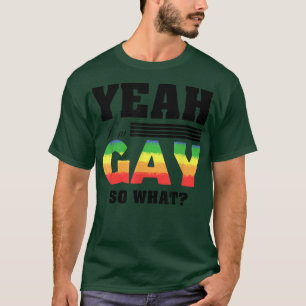 Camiseta Sim, eu sou Gay LGBTQ Gay Lésbica