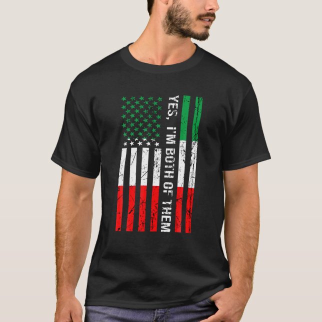 Camiseta Sim, eu sou os dois italianos (Frente)