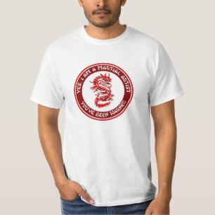 Camiseta Sim, eu sou um artista marcial