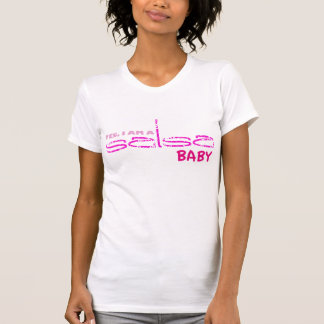 Camiseta Sim, eu sou um bebê da salsa