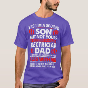 Camiseta Sim, Eu Sou Um Pai Elétrico Maldito, Orgulhoso, E