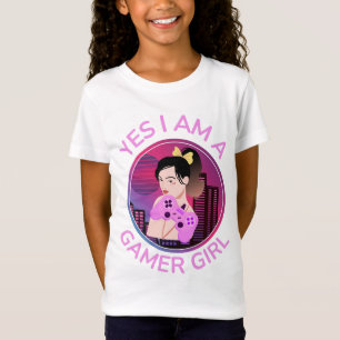 CAMISETA SIM, EU SOU UMA GAROTA DE JOGO