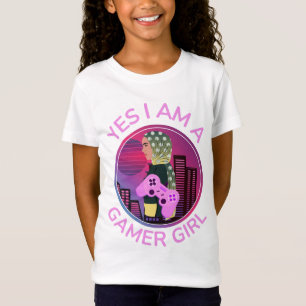 CAMISETA SIM EU SOU UMA GAROTA GAMER