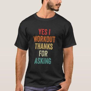 Camiseta Sim, eu trabalho - Extremo de elevação de Piada, c