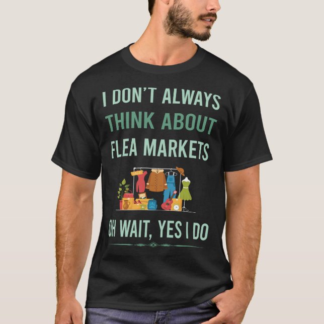 Camiseta Sim, Faço Mercado Flea (Frente)