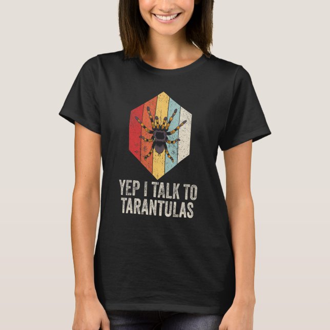 Camiseta Sim, Falo Com As Tarantulas Tarantulas (Frente)