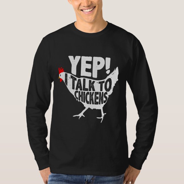 Camiseta Sim, Falo Com Frango (Frente)