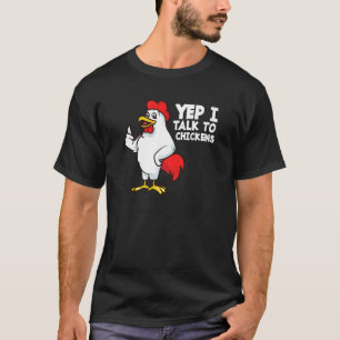 Camiseta Sim, Falo Com Galinhas
