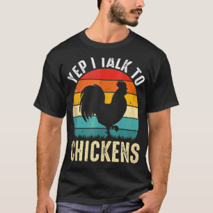 Camiseta Sim, Falo Com Galinhas Damen Herren Hühner Bäuerin
