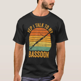 Camiseta Sim, Falo Com O Meu Bassonista Bassoonista 1
