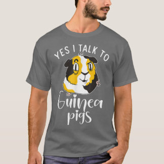 Camiseta Sim, falo com porcos da Guiné