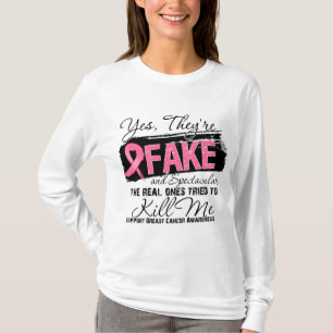 Camiseta Sim falsificação de Theyre e Spectacular - cancr