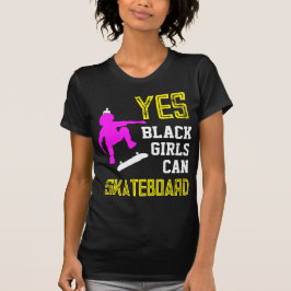 Camiseta SIM, GAROTAS PODEM ESQUEBOARD DEPOIS DE Skater Gir