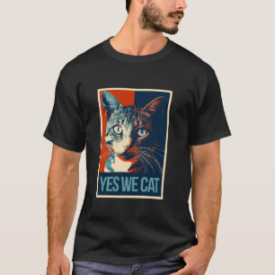 Camiseta Sim, Gastamos Gatas para Kamala Harris Comma La l