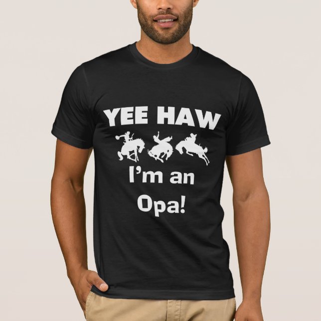 Camiseta Sim Haw, sou uma t-shirts e presentes (Frente)
