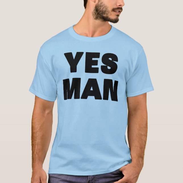 Camiseta Sim homem (Frente)