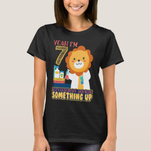 Camiseta Sim, Im 7 Vamos Celebrar E Explodir Ciências Anive