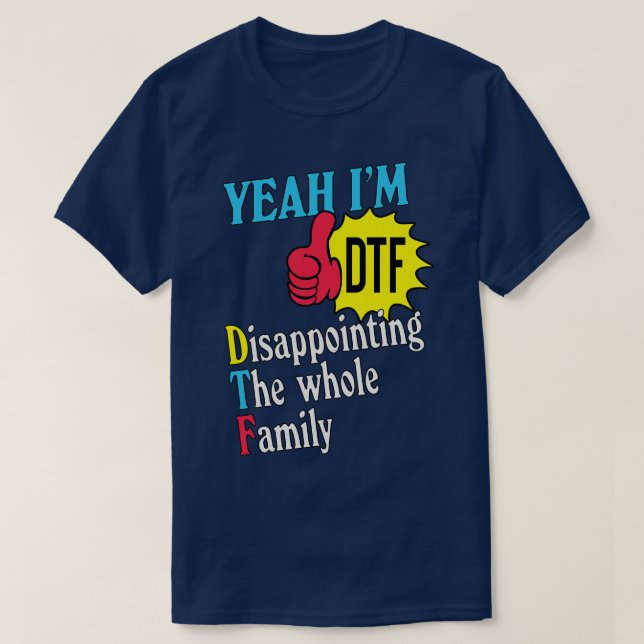 Camiseta Sim Im DTF (Frente do Design)