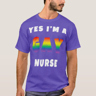 Camiseta SIM Ix27M A GAY NURSE