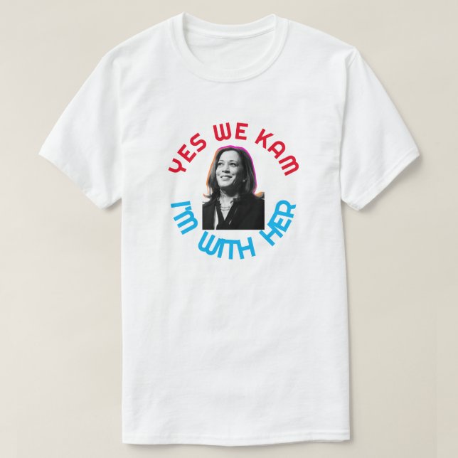 Camiseta Sim, Kam Kamala T-Shirt (Frente do Design)