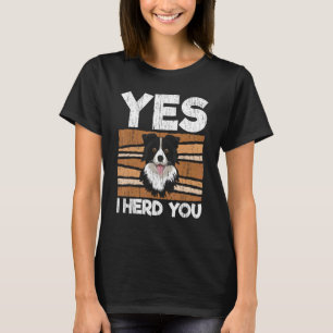 Camiseta Sim, Mandei-Te Limpar O Cachorro Collie Dog.