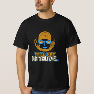 Camiseta Sim, Mas Você Morreu Nadador Nadando Fu Sarcástico