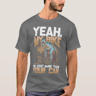 Camiseta Sim, Minha Bicicleta Custou Mais Que Seu Carro pre