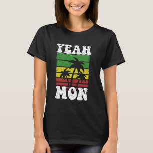 Camiseta Sim Mon Jamaican Vintage Sunset Jamaica Vacage