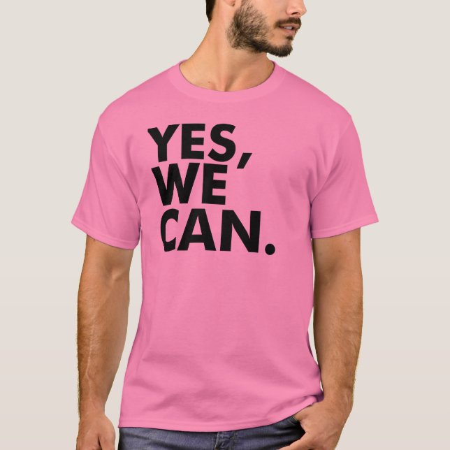 Camiseta Sim, nós Can. (Frente)