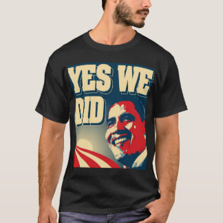 Camiseta Sim nós fizemos o t-shirt da obscuridade do nascer