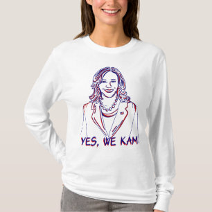 Camiseta Sim, Nós Kam! Eleições 2024 em Kamala Harris