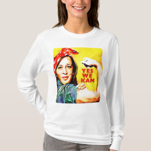 Camiseta Sim Nós Kam - Kamala Harris Tim Walz 2024