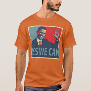 Camiseta Sim Nós Podemos Barack Obama Presidente