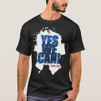 Camiseta "Sim nós podemos!" T-SHIRT 2008 DE OBAMA