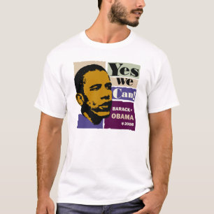 Camiseta "Sim nós podemos!" T-shirt de Obama