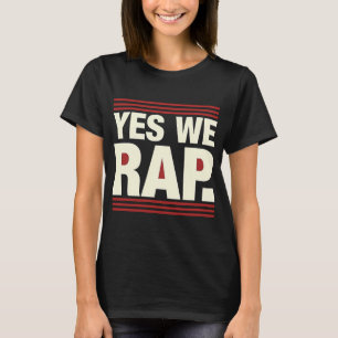 Camiseta Sim nós rapeamos