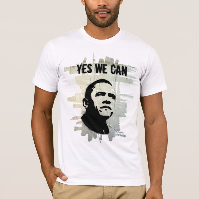 Camiseta SIM NÓS rckbckgrnd do DISCURSO da VOZ de CAN-ONE (Frente)