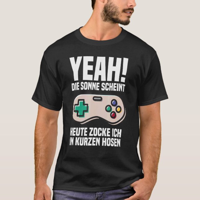 Camiseta Sim, O Sol Brilha Hoje, Zocke Ich Em Breve Troia (Frente)