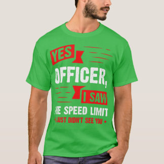 Camiseta Sim Oficial, Vi O Entusiasta Do Carro De Velocidad