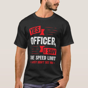 Camiseta Sim Oficial, Vi O Entusiasta Do Carro De Velocidad