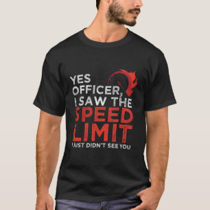 Camiseta Sim Oficial, Vi O Limite De Velocidade Enthus Engr