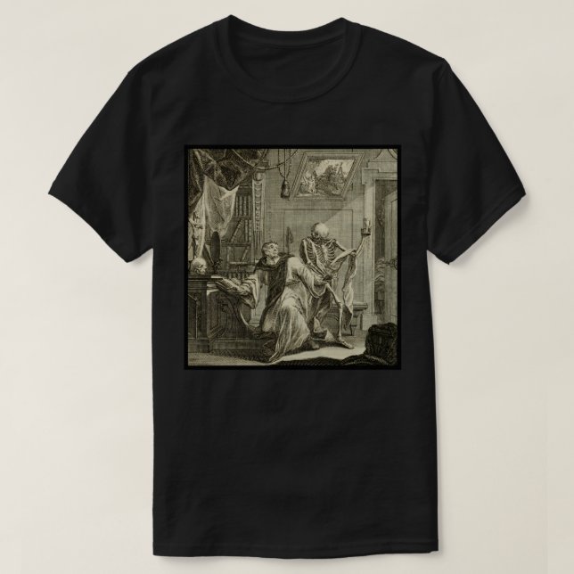 CAMISETA SIM OUTRA DANÇA DE EXCELENTE DA IMAGEM DE MORTE (Frente do Design)