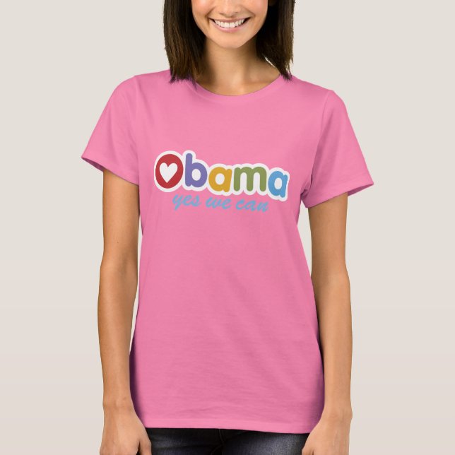 Camiseta Sim Podemos Obama T-shirt (Frente)