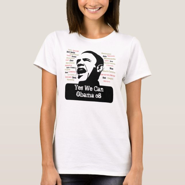 Camiseta "Sim Podemos" Teto Gráfico (Frente)