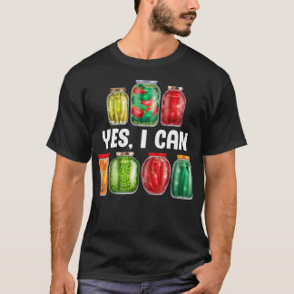 Camiseta Sim, Posso Engraçada Pedra De Canning Preservando