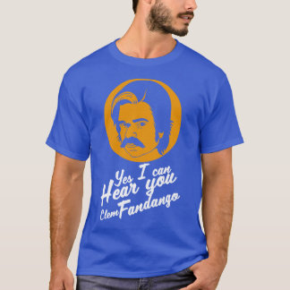 Camiseta Sim, posso ouvi-lo Clem Fandango