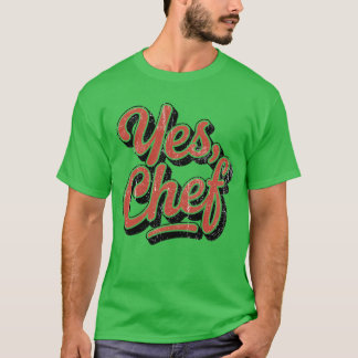 Camiseta Sim, Retro Chef