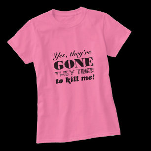 Camiseta Sim, são humor ido da mastectomia do cancro da