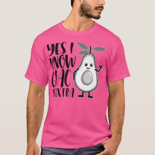 Camiseta Sim, Sei Que Guac É Extra, Bonito Avocado, Guacamo