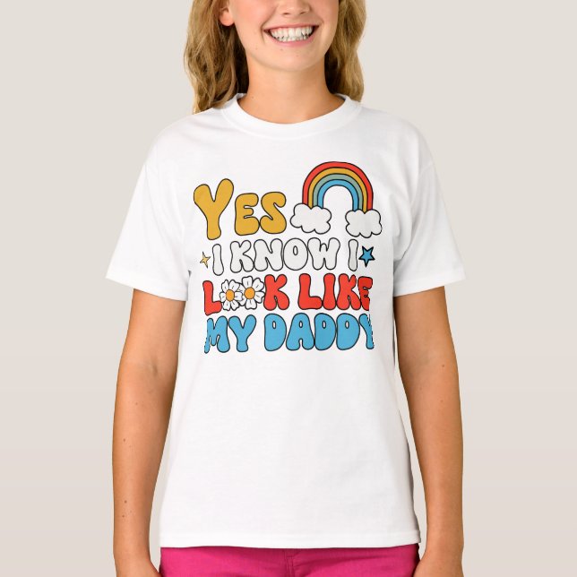 Camiseta Sim, sei que pareço com o meu Pai (Frente)